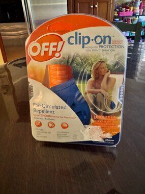 OFF! Clip On Mosquito Repellent Starter Kit New